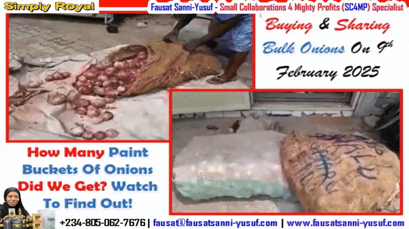 Buying & Sharing Bulk Onions On 9th February 2025 | How Many Paint Buckets Of Onions Did We Get? Watch To Find Out!