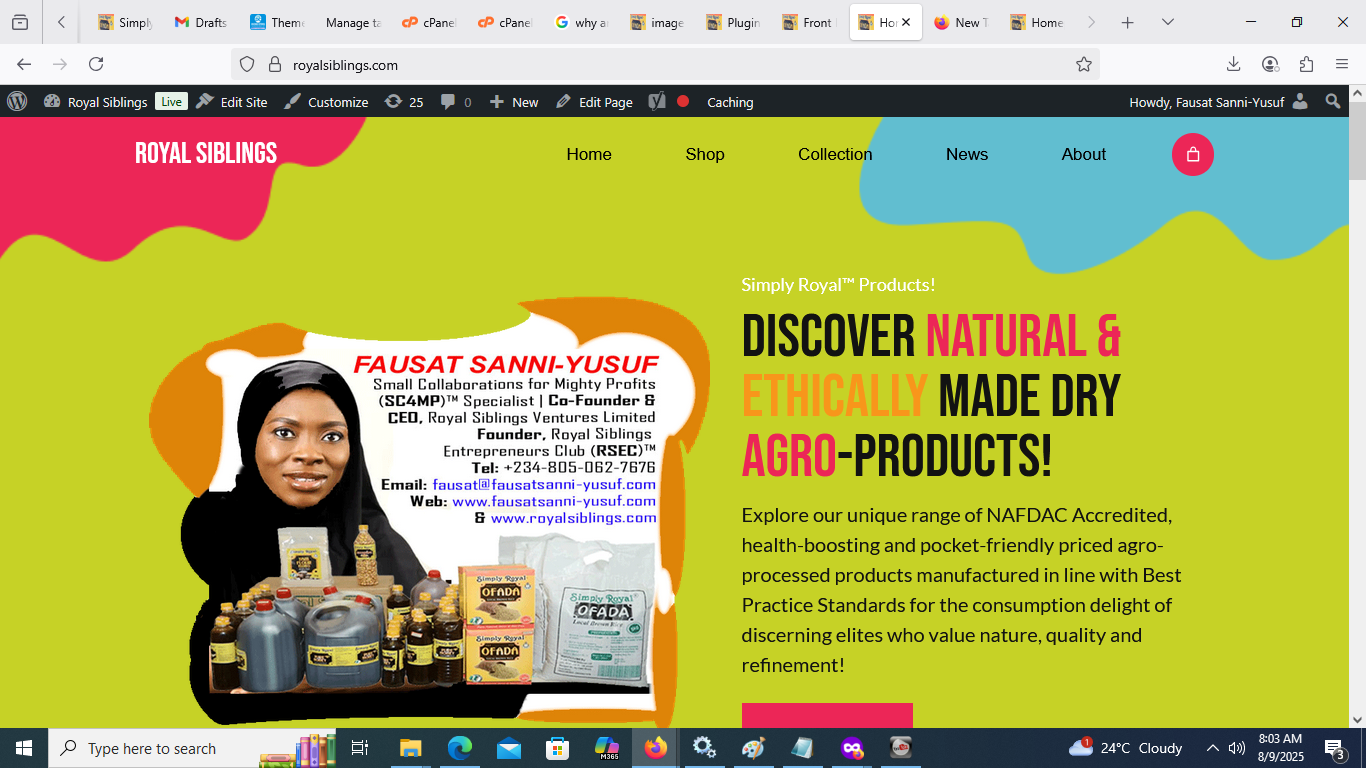 We’re Down For MAINTENANCE on RoyalSiblings.Com