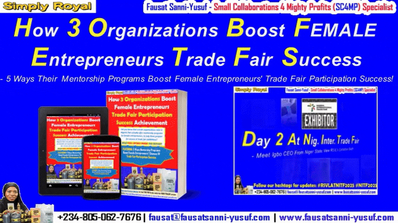 How 3 Organizations Boost Female Entrepreneurs’ Trade Fair Participation Success Achievement